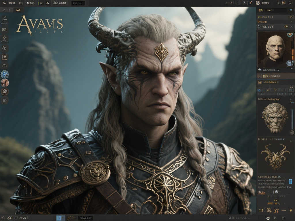 《上古卷轴4RE》全新古神面容设计 角色编辑器引入起源背景设定 《上古卷轴4RE》全新古神面容设计 角色编辑器引入起源背景设定