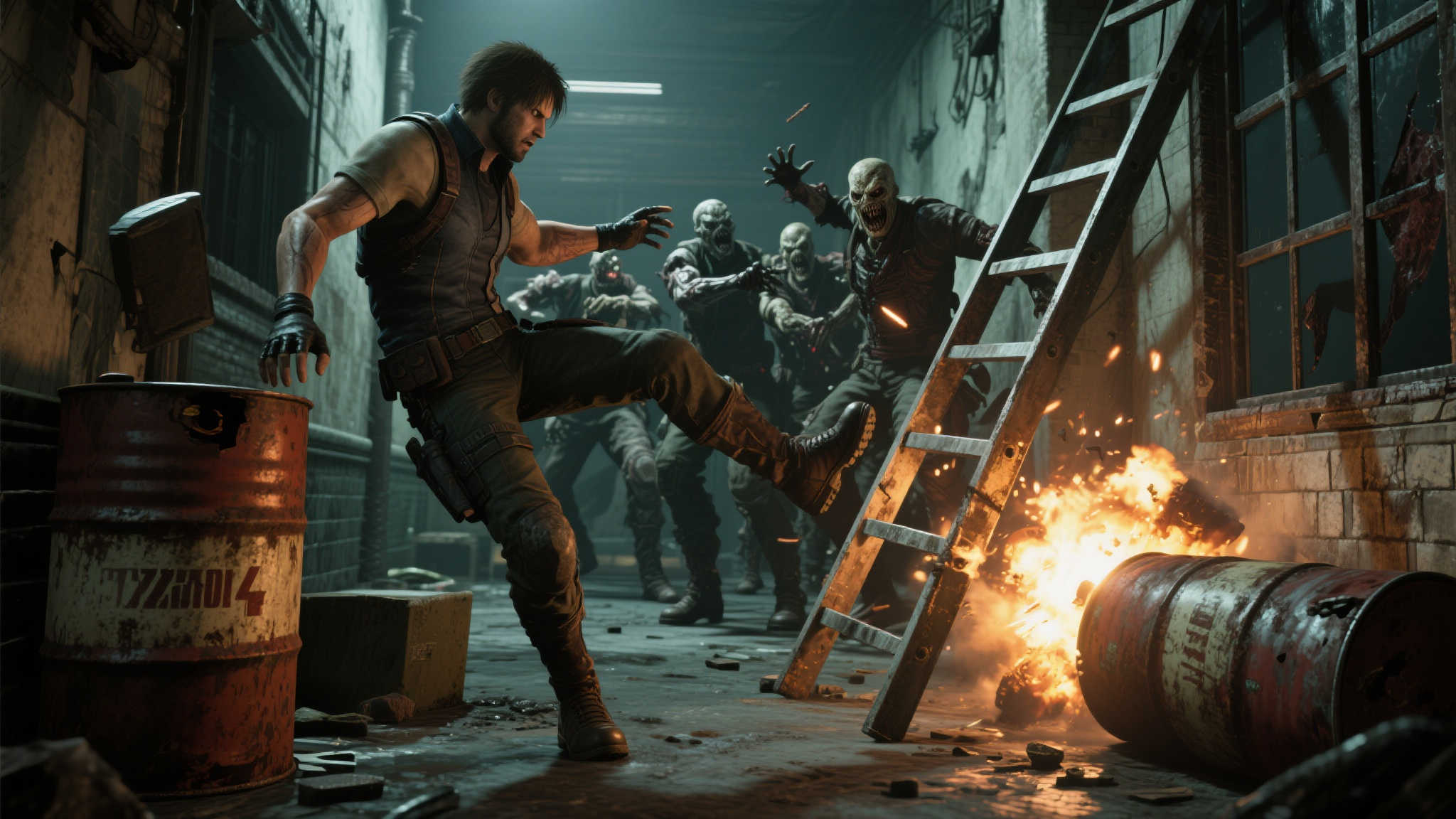 《生化危机4》20周年回顾:一款游戏如何重塑设计规则? 《生化4》的另一个划时代贡献是它对环境互