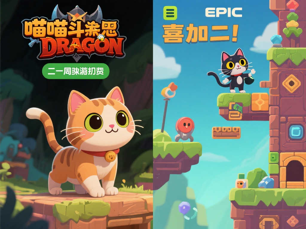 Epic免费放送：《喵咪斗恶龙》与猫咪主题平台解谜双作！