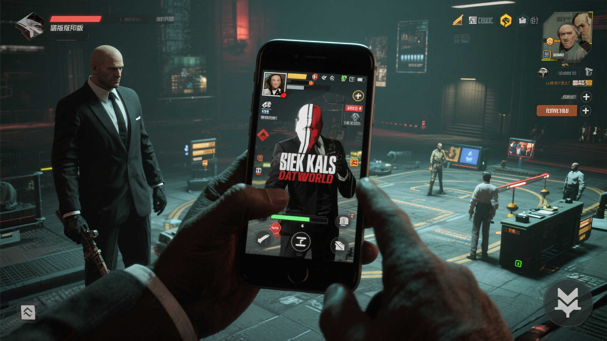 《杀手：暗杀世界》手游版即将登陆IOS平台！