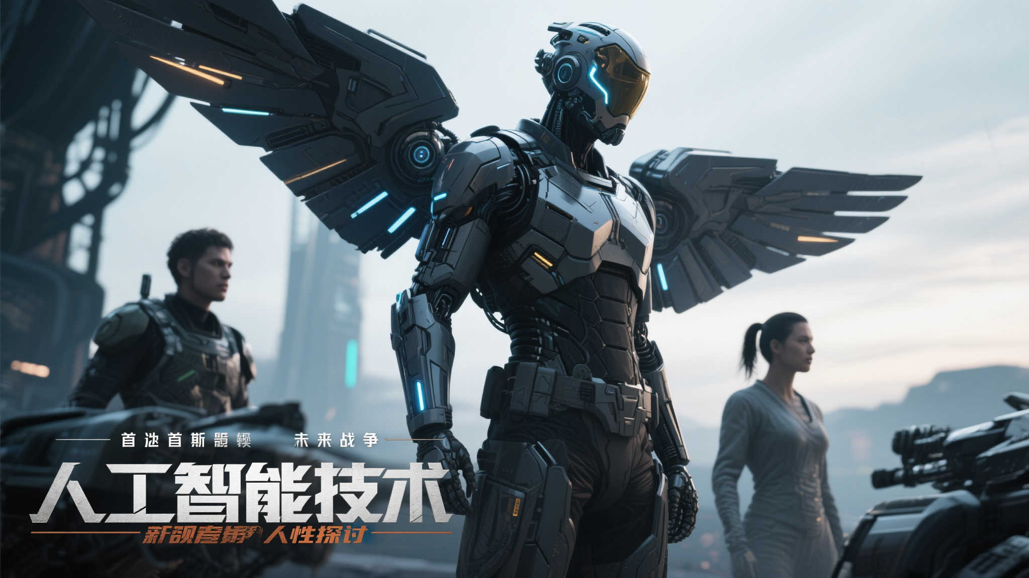 备受瞩目的动画电影〈钢铁之翼〉今日揭晓主视觉海报