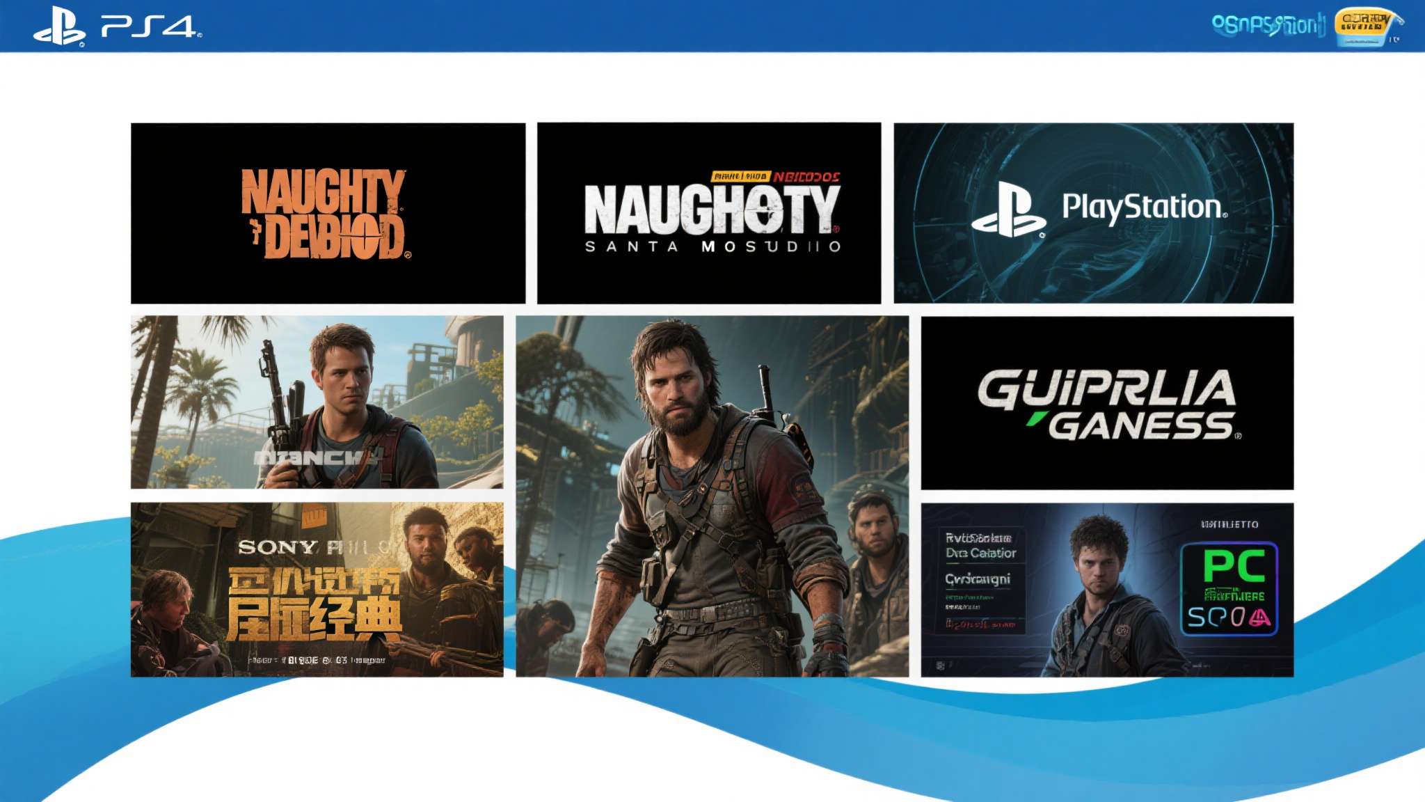 索尼的PlayStation平台拥有强大的第一方工作室矩阵，Naughty Do